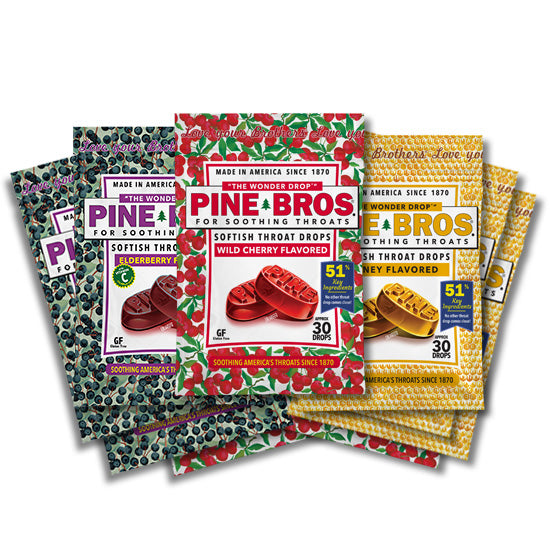 Mixed Case: 8 Wild Cherry + 8 Honey + 8 Elderberry, 24 Count