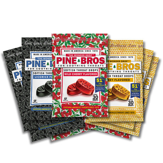 Mixed Case: 8 Wild Cherry + 8 Honey + 8 Licorice, 24 Count