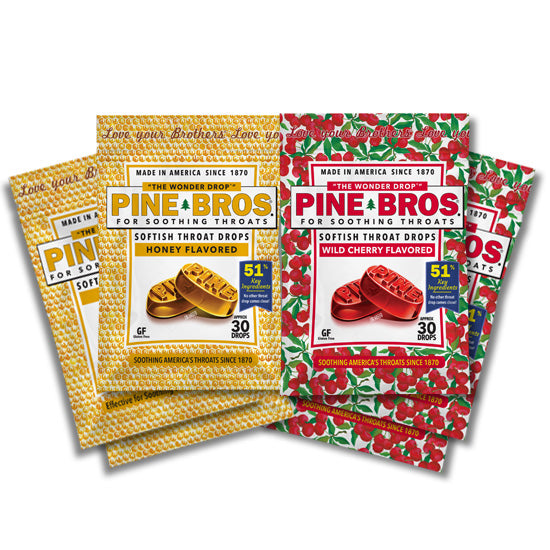 Mixed Case: 12 Honey + 12 Wild Cherry, 24 Count