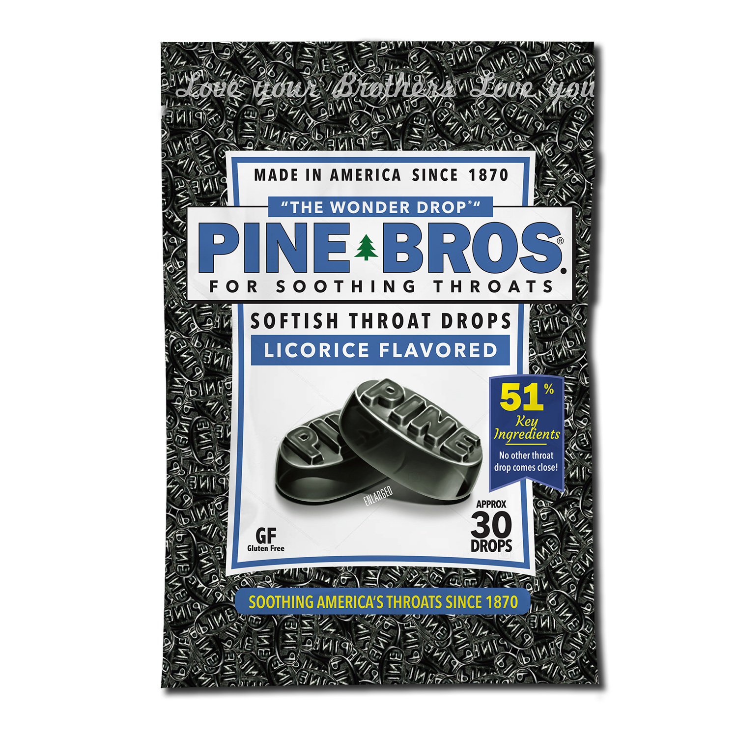 Pine Bros Licorice Throat Drops