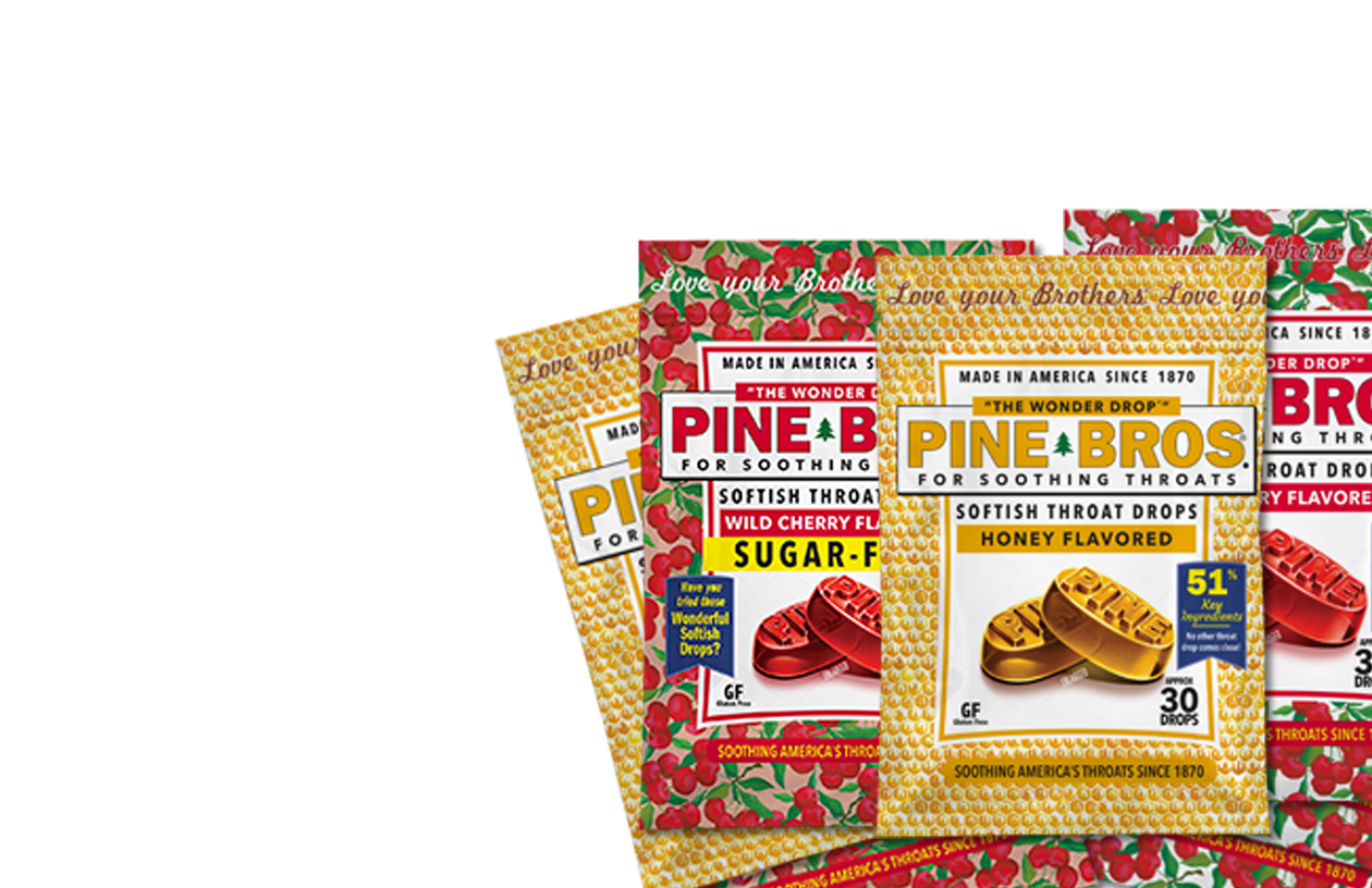 Image of Real Honey, Wild Cherry, and Sugar Free Wild Cherry Throat Drops bundle