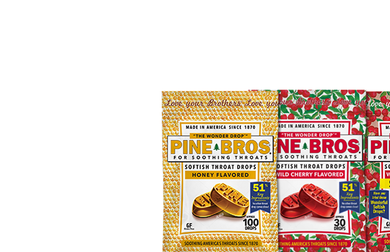 Image of Real Honey, Wild Cherry, and Sugar Free Wild Cherry Throat Drops